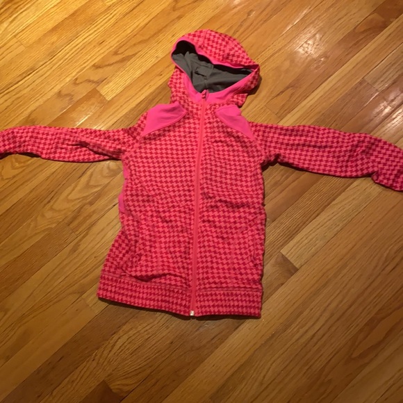 Reversible ivivva jacket. Gray and pink. - Picture 3 of 3